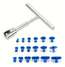 Kit Martelinho de Ouro e Extrator de Amassados Automotivo (Reparo de Lataria sem Pintura)